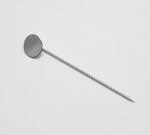 Krawattennadel mit Platte 10 mm mit Schützer - ca. 64 mm lang