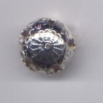 Metallkugel Flower 16 mm