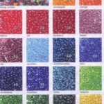 Indianerperlen/Rocailles 3,5 mm transparent der Fa. Efco, 17 g Döschen - Ausverkaufsartikel, Abgabe nur solange Vorrat reicht