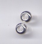 Metallkugel ´119´ 8 x 6 mm - Beutel mit 10 St.