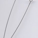 Kettelstift platinfarben 52 mm - 20 St.