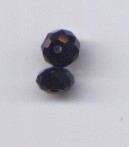 Glasfacettperle Brilliance 4x6 mm Dose mit 15 St., Ausverkauf - Abgabe nur solange Vorrat reicht