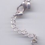 Kappenverschluss 3 mm mit Verlängerungskette