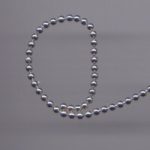 Kugelkette 2 mm x 1 m platinfarben