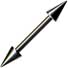 Piercingstift aus Chirurgenstahl mit Spitze