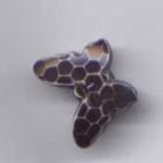 Acryl-Schmetterling Spectra schwarz 20 x 16 mm, Beutel mit 6 Stück Ausverkauf - Abgabe nur solange Vorrat reicht
