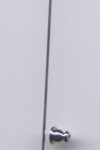 Hutnadel 80 mm silberfarben mit Stopper