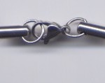 Karabiner mit Kappe 5 mm aus Edelstahl