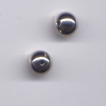 Perle 8 mm aus Edelstahl - 10 St.