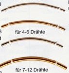 Steckverschluss für 4-6 Drähte
