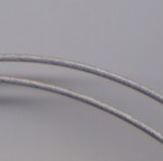 Edelstahldraht nylonummantelt 1,6 mm silberfarben