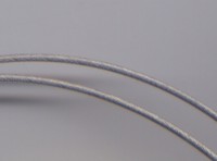 Edelstahldraht nylonummantelt 1,6 mm silberfarben