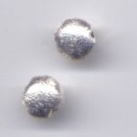 Button 14 mm versilbert, Ausverkauf - Abgabe nur solange Vorrat reicht