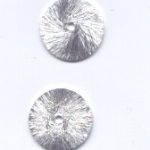 Kupferscheibe versilbert 8 mm - 10 St., Ausverkauf - Abgabe nur solange Vorrat reicht