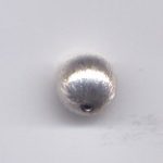 Kugel 6 mm aus Kupfer versilbert gebürstet - 10 St.
