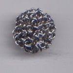 Metallzwischenteil Drahtkugel ca. 17,5 mm, altplatinfarben