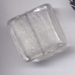Silverfoil Glasquadrat 20 mm - Ausverkaufsartikel, Abgabe nur solange Vorrat reicht