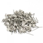 Vetromagic-Ohrstecker 1,3 cm aus Chirurgenstahl - 50 Paar