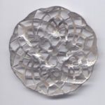 Metallanhänger antikplatinfarben 6,1 cm