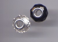 Großlochschliffperle 14 mm mit Öse