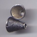 Metallkegel 18 mm altplatinfarben