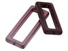 Polarisrechteck mix 20x50/18/38 mm amethyst je 1 St. - Ausverkaufsartikel, Abgabe nur solange Vorrat reicht