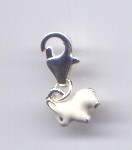 Mini-Charm Hase mit Karabiner - Ausverkaufsartikel, Abgabe nur solange Vorrat reicht