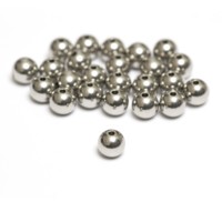 Perlen 3 mm aus Chirurgenstahl - 25 St.von Vetromagic