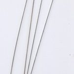 Kugelstift aus 925 Sterling Silber - 0,8 mm x 8 cm - 10 St.
