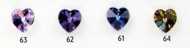 Swarovski Herzen- 10,3 x 10 mm - Auslaufartikel, Abgabe nur solange Vorrat reicht