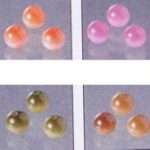 Cat eye - Katzenaugen 6 mm - 50 Stück - Ausverkaufsartikel, Lieferung solange Vorrat reicht