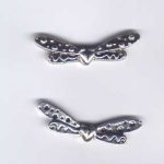 Bead Critters Libellenflügel versilbert, Auslaufartikel - Lieferung solange Vorrat reicht