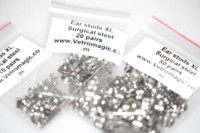 Ohrstecker XL aus Chirurgenstahl Länge 1,5 cm - 50 Paar von Vetromagic