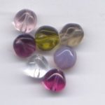 Glasperle 8 mm , Beutel mit 10 St.,Ausverkaufsartikel - Abgabe nur solange Vorrat reicht