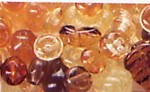Glasperlen-Mix, unterschiedliche Glasperlen - farblich aufeinander abgestimmt, Beutel mit 15 g - Ausverkauf - Abgabe nur solange Vorrat reicht
