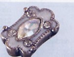 Schmuckteil in Knochenform 15 x 10 mm- Auslaufartikel, Lieferung solange Vorrat reicht