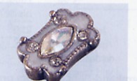 Schmuckteil in Knochenform 15 x 10 mm- Auslaufartikel, Lieferung solange Vorrat reicht