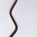Lesezeichen - groß mit Öse und Ringel kupferfarben Gesamtlänge ca. 16 cm