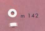 Metallzwischenteil - Scheibe - silberfarben , Durchmesser ca. 4,8mm, Dicke ca. 2,1 mm Beutel mit 10 St