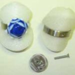 Edelstahl-Ersatzschraube M2,0 für Wechselring