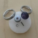 Edelstahl-Ersatzgewindestift M2,0 für Wechselring