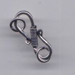 S-Haken altplatinfarben 25 mm