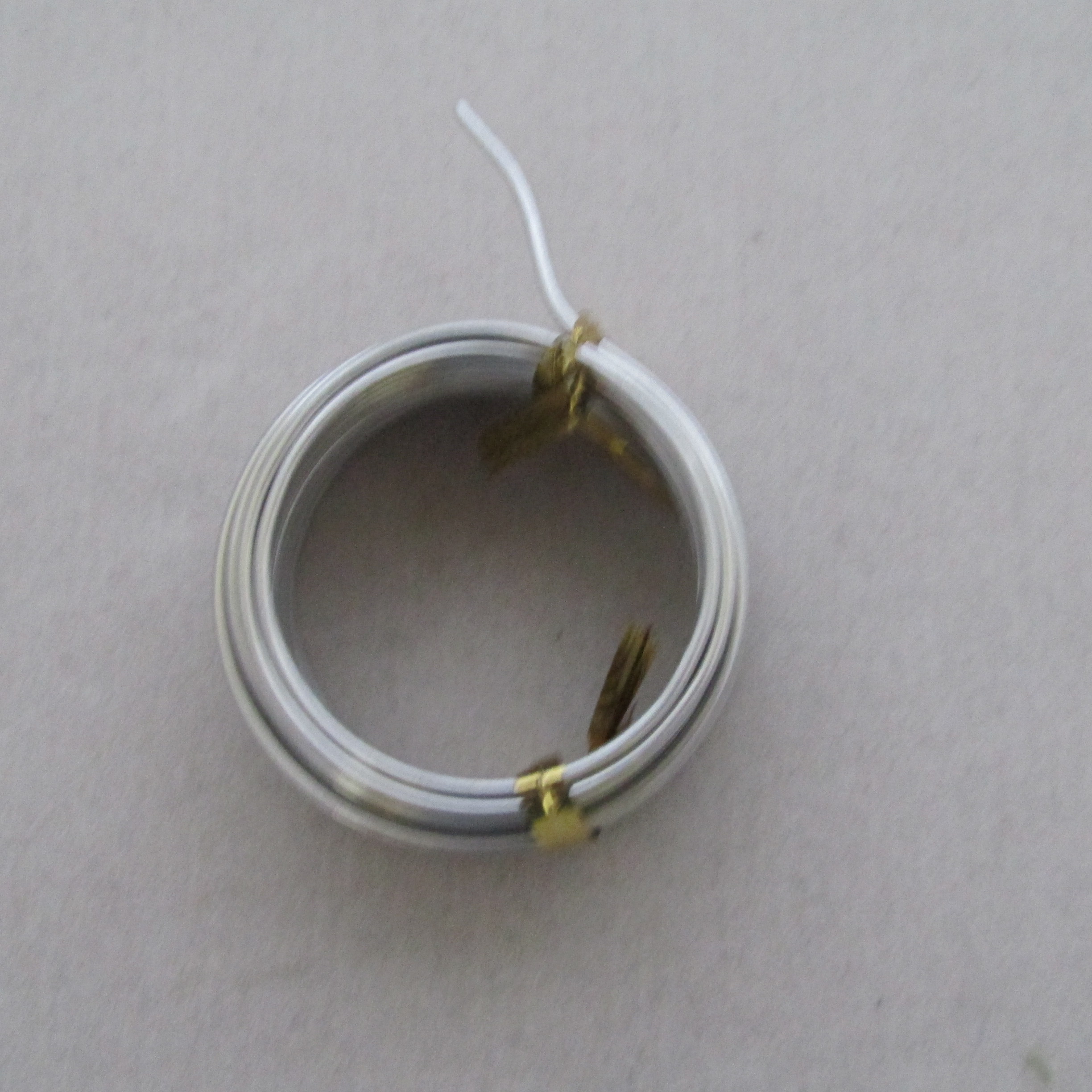 Aludraht silberfarben 1,5 mm x 5 m