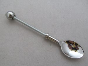 Teelöffel ca. 15 cm Kugel zum Abdrehen, Perllochdurchmesser 4 mm