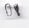 Collierschlaufe ca. 7 x 3 mm aus Edelstahl