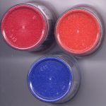 Dekoballs-Mikroperlen  aus Glas orange 0,5 mm x 50 g - Lieferung solange Vorrat reicht