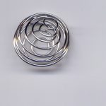 Spirale 18 mm platinfarben