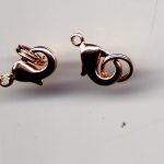 Karabiner 12 mm rosegold