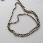 Kugelkette 2,4 mm altmessingfarben