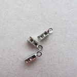 Endkappe aus Edelstahl 3 mm zum Quetschen